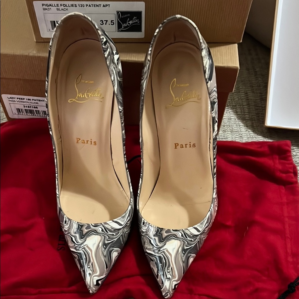 Christian Louboutin Black Stiletto Heels